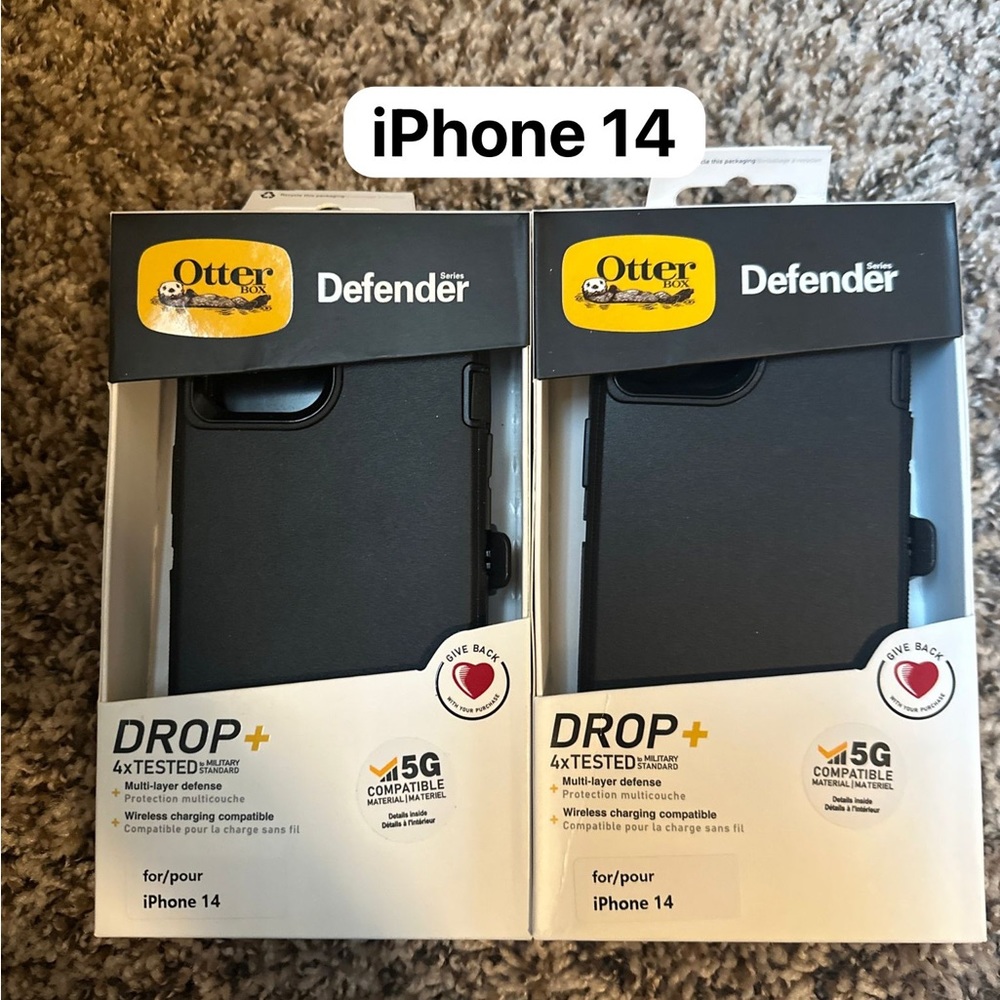 iPhone 14 Otterbox defender phone case